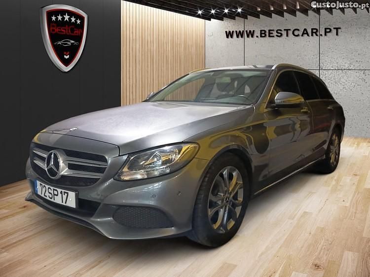 Cinza Usado 2017 Mercedes C200 Carrinha | € 18.490 (Preço elevado) - Imagem 1/1