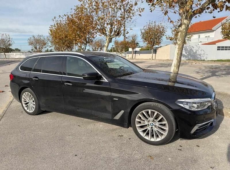 Preto Usado 2018 BMW 520 Carrinha | € 27.500 (Preço justo) - Imagem 1/4