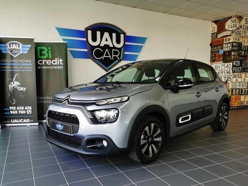 Cinzento Usado 2020 Citroën C3 Citadino | € 16.900 (Caro) - Imagem 1/4