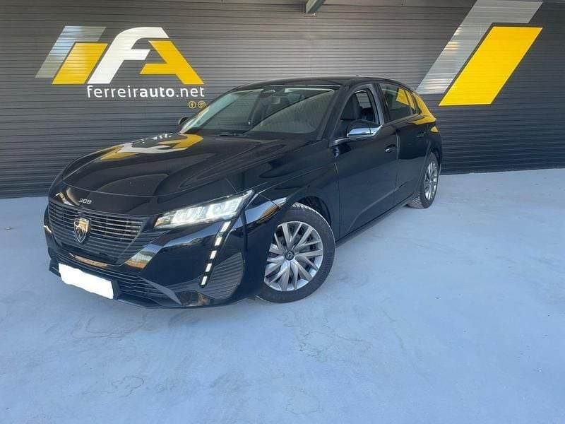 Preto Usado 2022 Peugeot 308 Active | € 15.800 (Bom preço) - Imagem 1/4