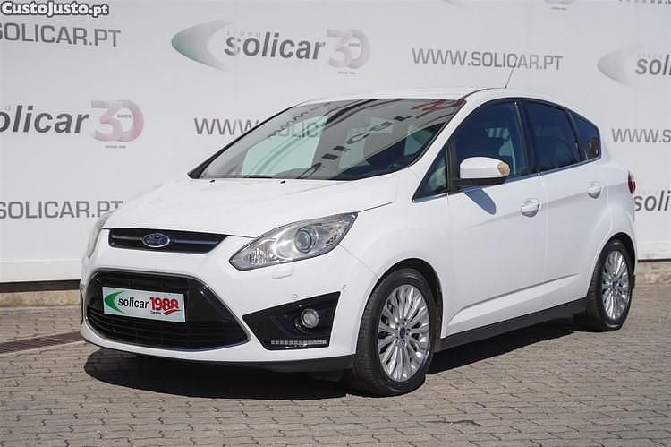 Branco Usado 2011 Ford C-MAX Titanium S Monovolume | € 11.500 - Imagem 1/1