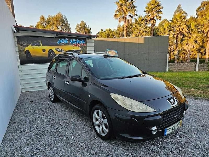 Usado Peugeot 307 90 HP (66 kW) 2006 Preto Carrinha