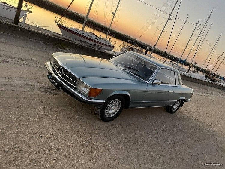 Azul Usado 1980 Mercedes 350 Coupé | € 36.500 - Imagem 1/1
