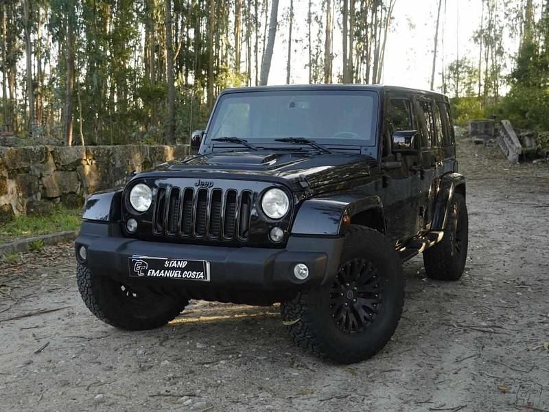 Preto Usado 2016 Jeep Wrangler SUV | € 48.500 - Imagem 1/4