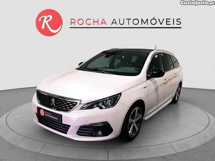 Branco Usado 2017 Peugeot 308 GT-line Carrinha | € 12.999 (Preço justo) - Imagem 1/1