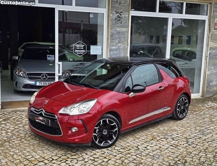 Vermelho Usado 2012 Citroën DS3 Sport Chic Citadino | € 8.450 (Preço justo) - Imagem 1/1