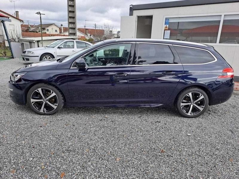 Azul Usado 2015 Peugeot 308 Allure Carrinha | € 10.900 (Preço justo) - Imagem 1/4