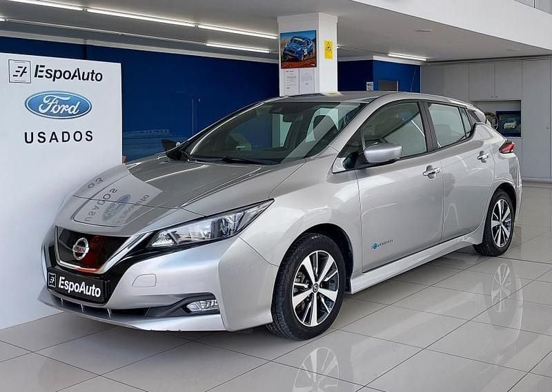 Cinzento Usado 2019 Nissan Leaf Citadino | € 12.990 (Super Preço) - Imagem 1/4