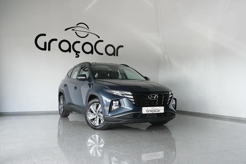 Cinza Usado 2021 Hyundai Tucson Premium SUV | € 25.900 (Preço justo) - Imagem 1/4