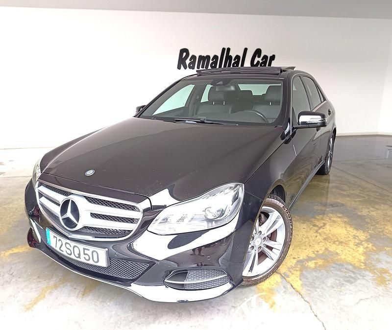 Preto Usado 2014 Mercedes E300 Avantgarde Sedan | € 18.500 (Preço justo) - Imagem 1/4