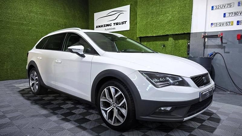 Branco Usado 2015 Seat Leon | € 14.950 (Caro) - Imagem 1/4