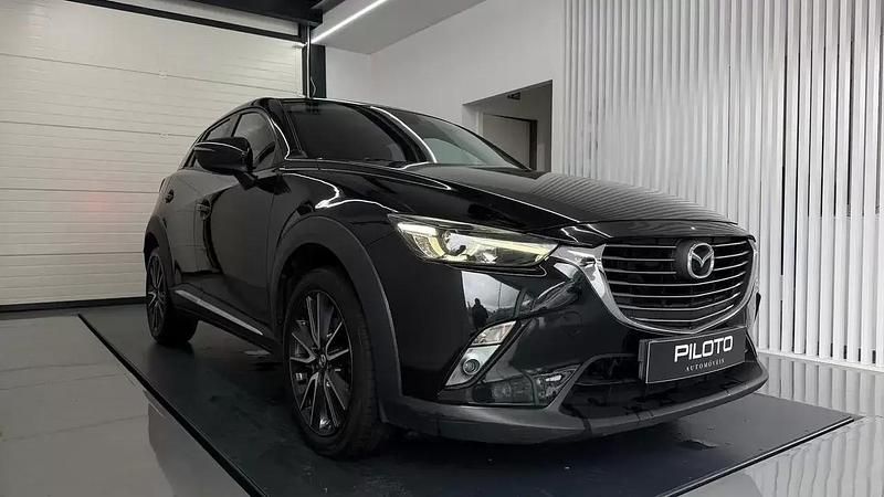 Usado Mazda CX-3 Sky 105 HP (77 kW) 2017 Preto SUV