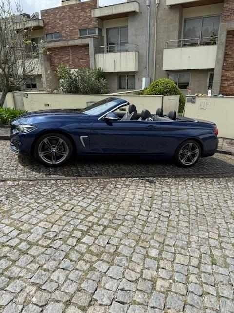 Azul Usado 2019 BMW 420 Cabrios | € 37.900 (Caro) - Imagem 1/4