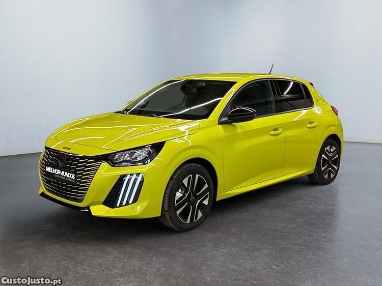 Usado Peugeot e-208 Style 100 kW (136 HP) 2024 Amarelo Citadino