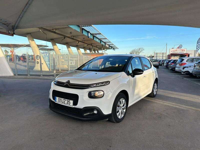 Branco Usado 2018 Citroën C3 Feel Citadino | € 11.400 (Bom preço) - Imagem 1/4