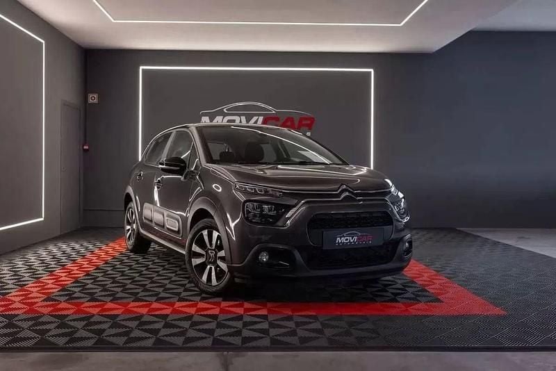Cinza escuro Usado 2021 Citroën C3 PureTech Citadino | € 14.900 (Preço elevado) - Imagem 1/4