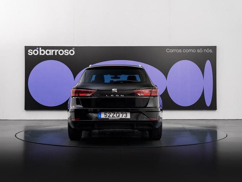 Usado Seat Leon ST Style 115 HP (84 kW) 2019 Preto Carrinha