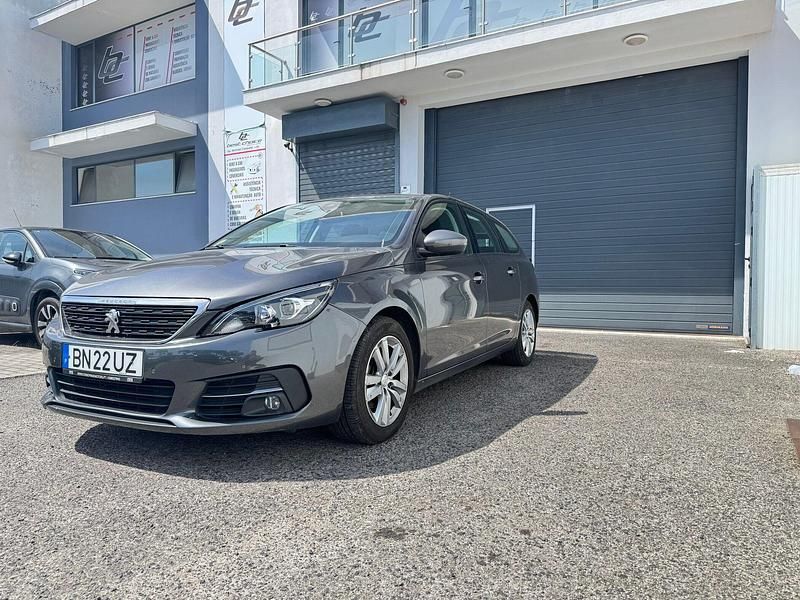 Cinza Usado 2019 Peugeot 308 Allure Carrinha | € 9.990 (Super Preço) - Imagem 1/4