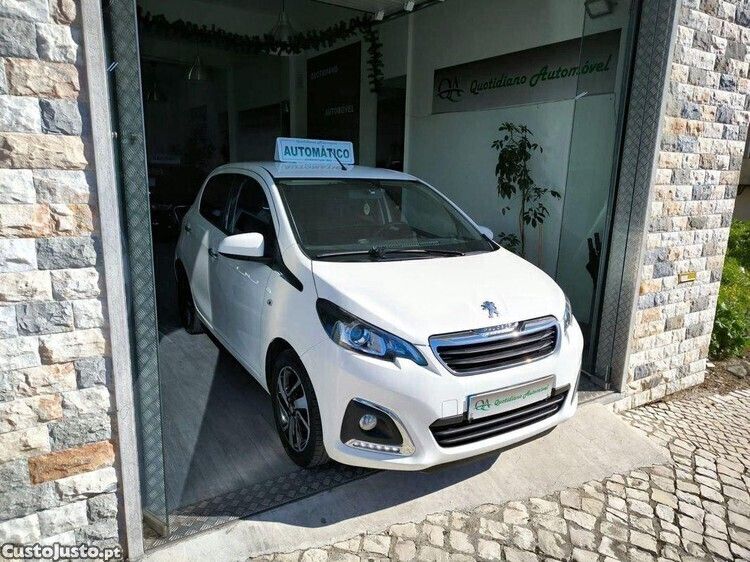 Usado Peugeot 108 Allure 72 HP (52 kW) 2018 Branco Citadino