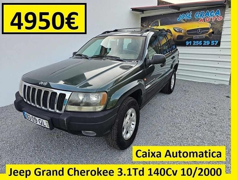 Verde Usado 2000 Jeep Grand Cherokee Laredo SUV | € 4.950 (Bom preço) - Imagem 1/4