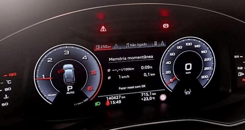 Usado Audi A6 204 HP (150 kW) 2019 Preto Carrinha