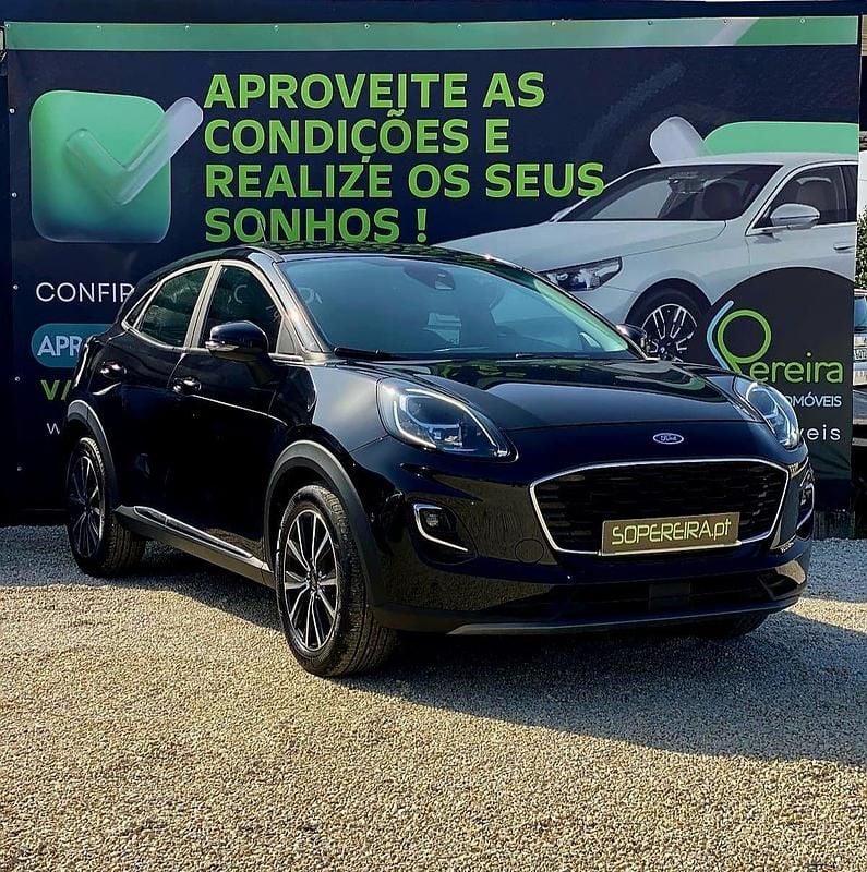 Preto Usado 2022 Ford Puma Titanium | € 18.600 (Preço elevado) - Imagem 1/4