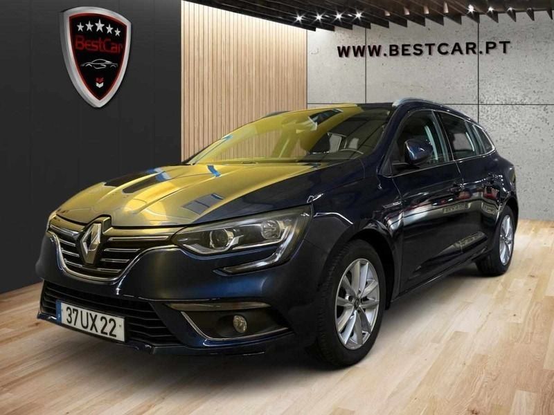 Azul Usado 2018 Renault Mégane GrandTour Carrinha | € 11.950 (Preço justo) - Imagem 1/4