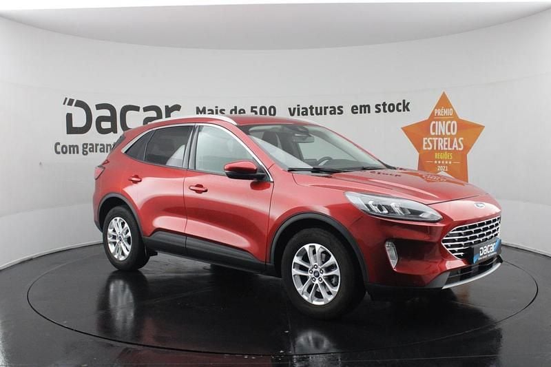 Vermelho Usado 2021 Ford Kuga Titanium SUV | € 18.499 (Preço justo) - Imagem 1/4