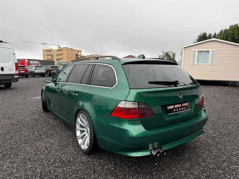 Usado BMW 520 Sport Line 177 HP (130 kW) 2010 Verde Carrinha