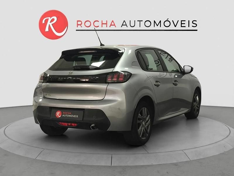 Usado Peugeot 208 Active 75 HP (55 kW) 2021 Cinza prata Citadino