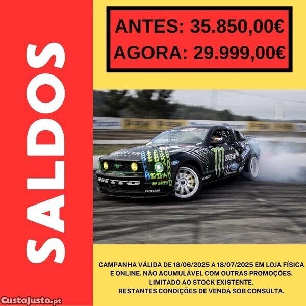 Preto Usado 2007 Ford Mustang GT Coupé | € 29.999 - Imagem 1/1