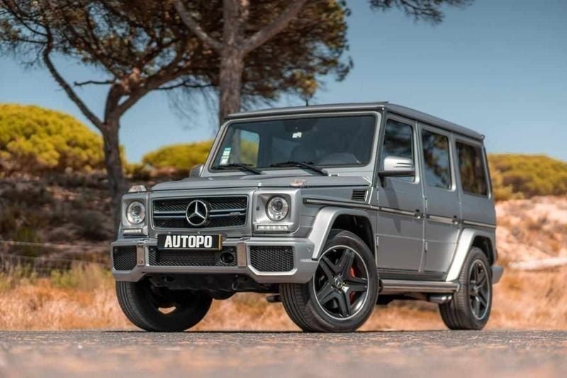 Cinzento Usado 2015 Mercedes G63 AMG AMG SUV | € 99.900 - Imagem 1/4