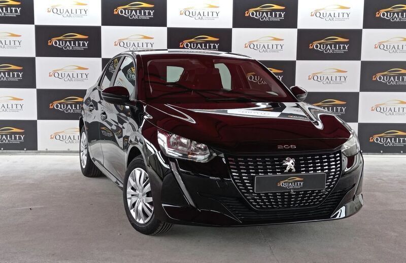 Preto Usado 2021 Peugeot 208 Citadino | € 15.490 (Preço justo) - Imagem 1/4