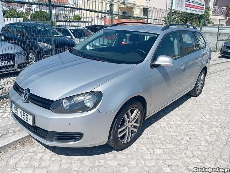 Usado VW Golf VI 105 HP (77 kW) 2009 Cinza Citadino