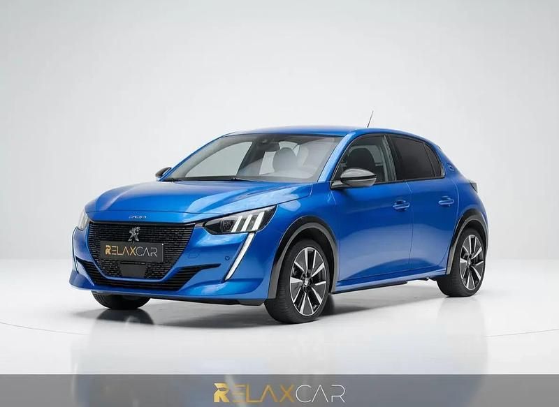 Usado Peugeot e-208 GT 100 kW (136 HP) 2020 Azul Citadino