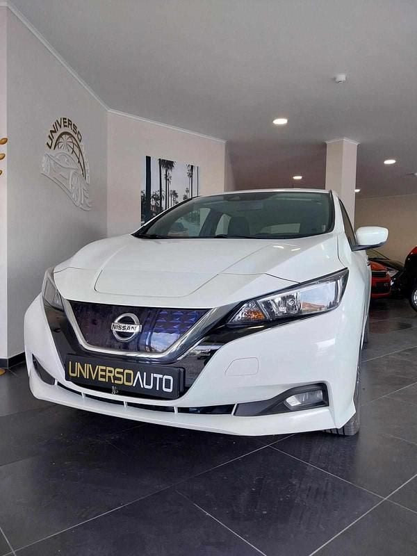 Branco Usado 2021 Nissan Leaf Acenta Citadino | € 19.450 (Preço justo) - Imagem 1/3