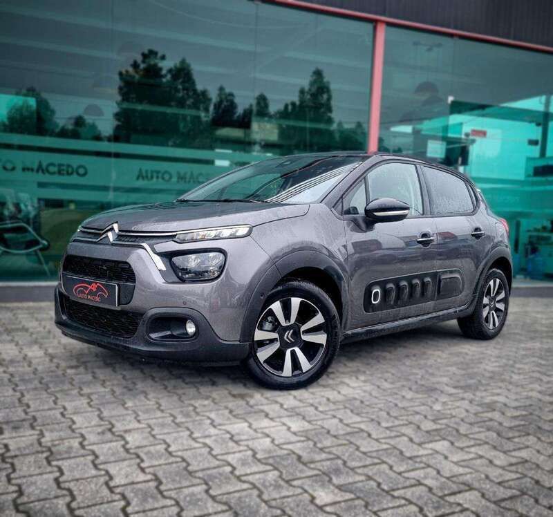 Cinzento Usado 2023 Citroën C3 Citadino | € 18.250 (Preço elevado) - Imagem 1/4