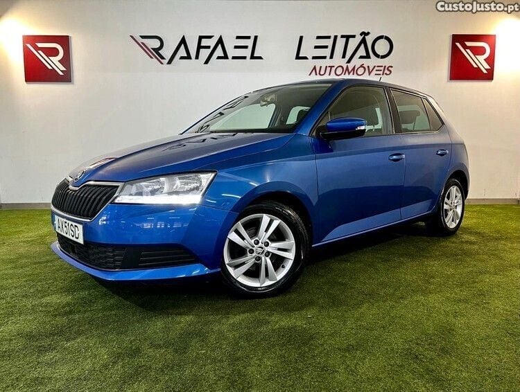 Azul Usado 2021 Skoda Fabia Style | € 11.500 (Preço justo) - Imagem 1/1