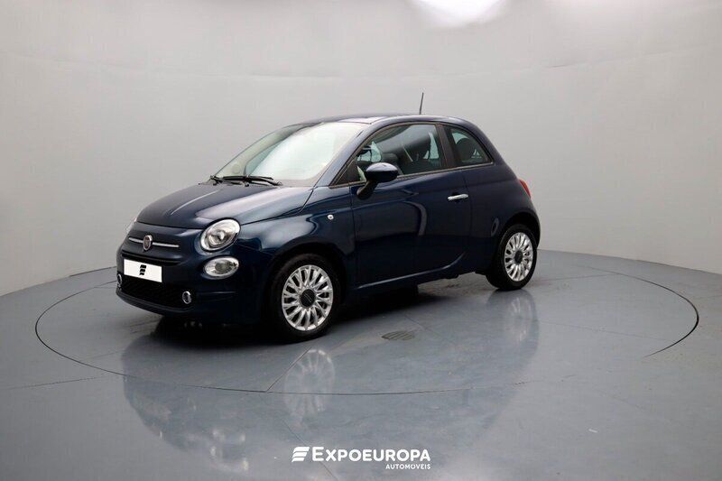 Azul Usado 2021 Fiat 500 Citadino | € 12.990 (Preço justo) - Imagem 1/4