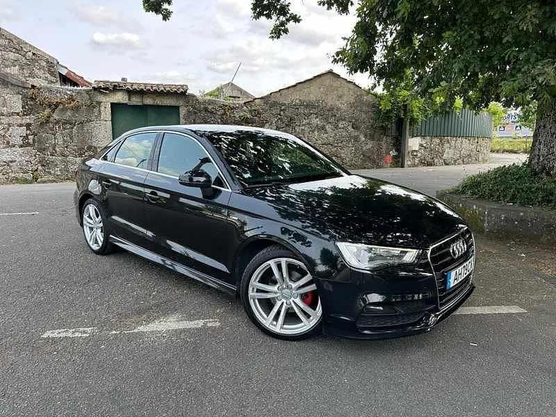 Preto Usado 2015 Audi A3 S-Line Sedan | € 17.990 (Preço elevado) - Imagem 1/4