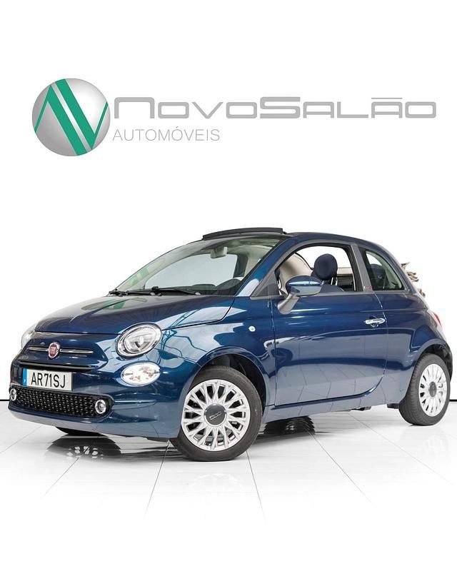 Azul Usado 2022 Fiat 500C Cabrios | € 13.900 (Bom preço) - Imagem 1/4