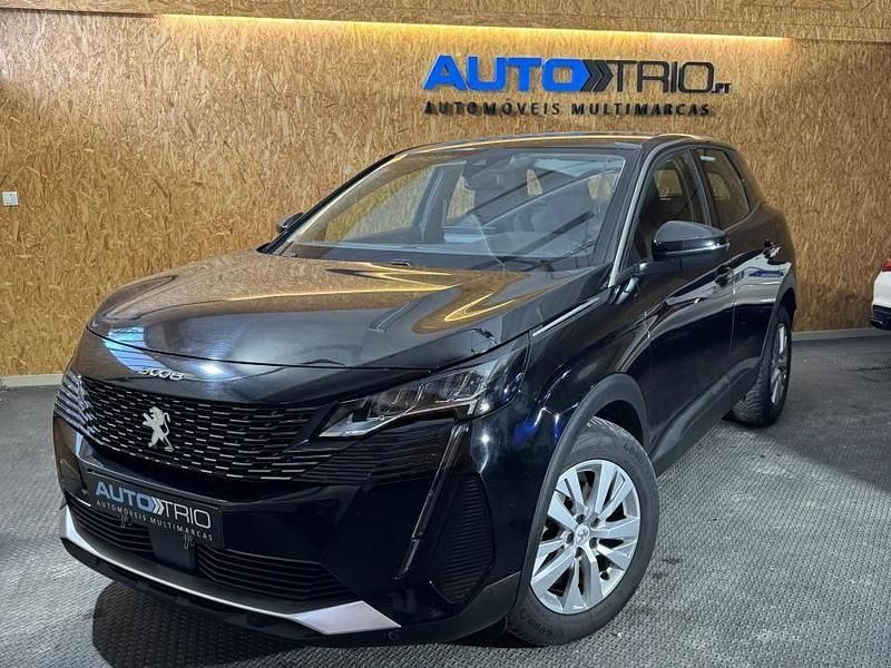 Preto Usado 2021 Peugeot 3008 | € 19.900 (Bom preço) - Imagem 1/4