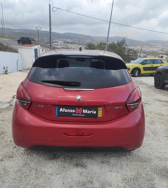 Usado Peugeot 208 Style 100 HP (73 kW) 2016 Vermelho Citadino