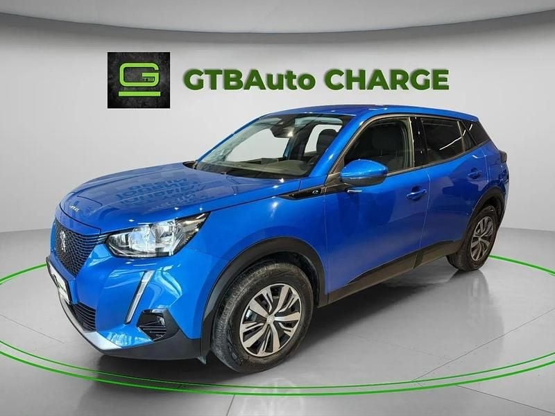 Azul Usado 2021 Peugeot e-2008 Active SUV | € 22.200 (Preço justo) - Imagem 1/4
