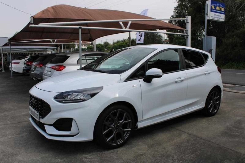 Usado Ford Fiesta ST-Line 100 HP (73 kW) 2022 Branco Citadino