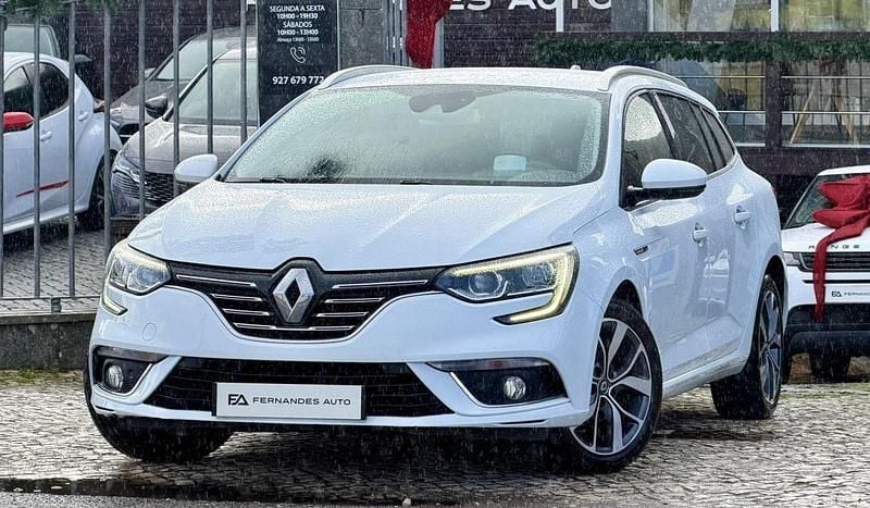 Branco Usado 2018 Renault Mégane GrandTour Bose Edition Carrinha | € 13.900 (Preço justo) - Imagem 1/4