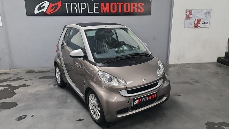 Castanho Usado 2013 Smart ForTwo Cabrio Passion Cabrios | € 8.490 - Imagem 1/4