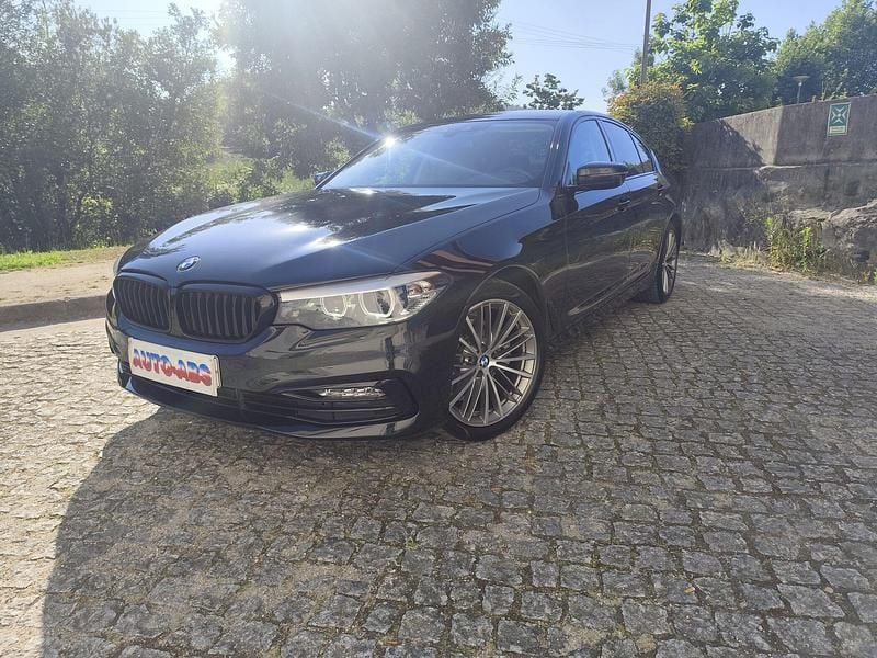 Preto Usado 2017 BMW 520 Sport Line Sedan | € 25.400 (Preço justo) - Imagem 1/4