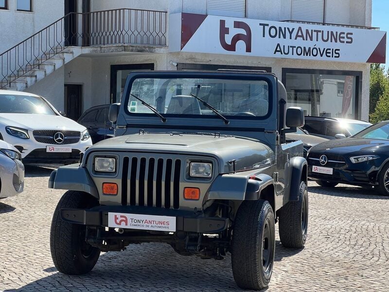 Cinzento Usado 1996 Jeep Wrangler Sport SUV | € 22.500 - Imagem 1/4