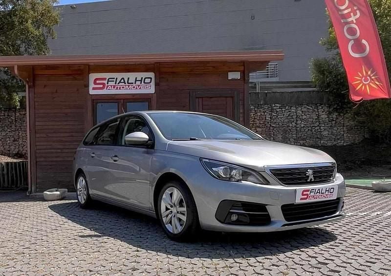 Cinzento Usado 2019 Peugeot 308 SW Carrinha | € 9.248 (Super Preço) - Imagem 1/4
